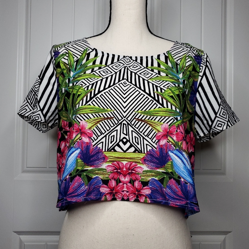 Tropical Crop Top